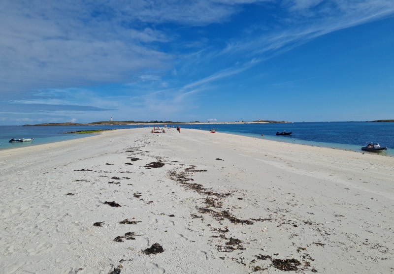 Îles Glénan, eaux turquoise en Bretagne